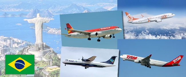 Quelles sont les compagnies aériennes brésiliennes ?