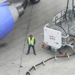 Au pied d’un Airbus A330 Air Caraïbes