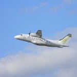 Un Dornier 328 de SkyWork en partance pour Bâle en Suisse