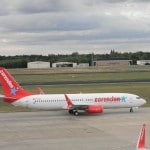 Boeing 737-8 de Corendon en provenance de Turquie