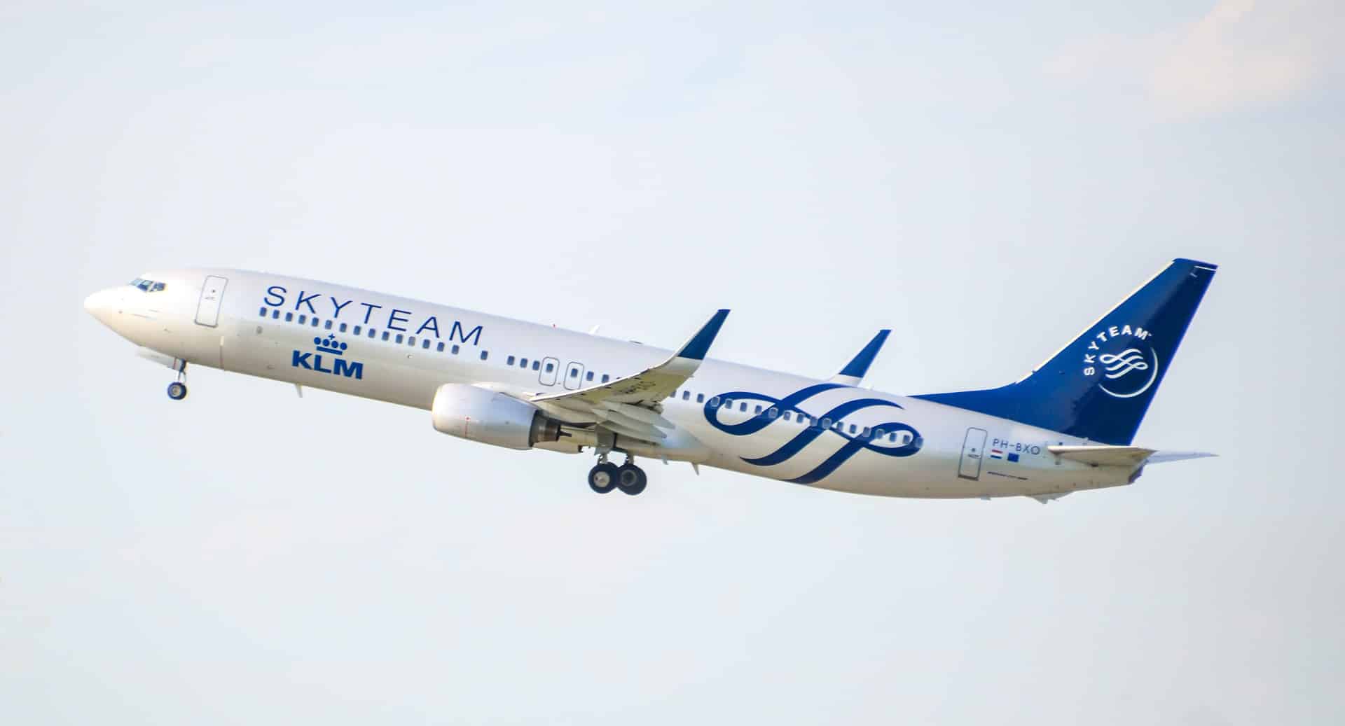 Livrée SkyTeam Boeing 737 KLM